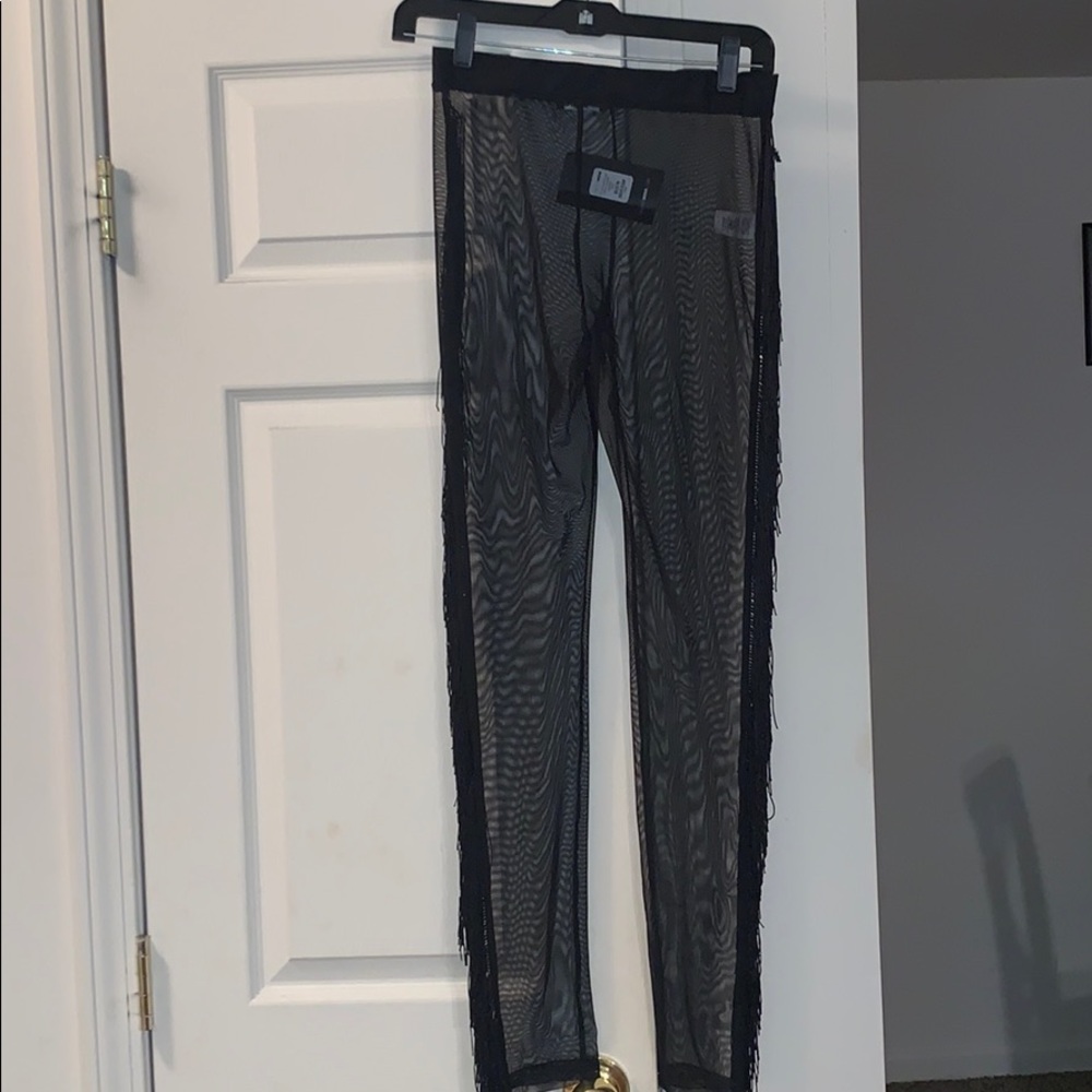 Bathing suit cover up pants